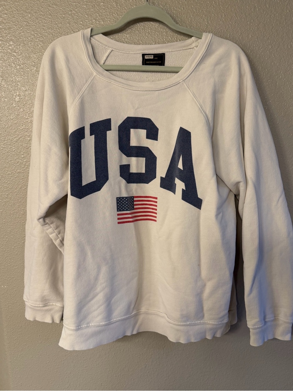 USA Anthropologie “Retrobrand” sweatshirt